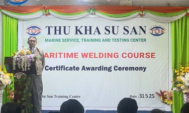 Maritime Welding Training - Certificate Awarding Ceremony